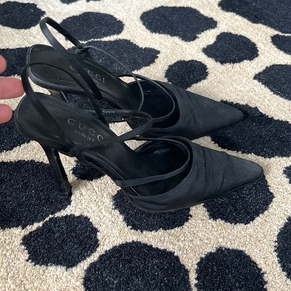 Gucci Slingback Strappy Heels - Picture 3 of 5